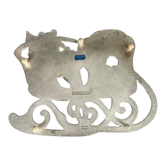 Vintage WM. A. Rogers Holiday Sleigh Trivet/Hotplate Made In Japan - Picture 5 of 5